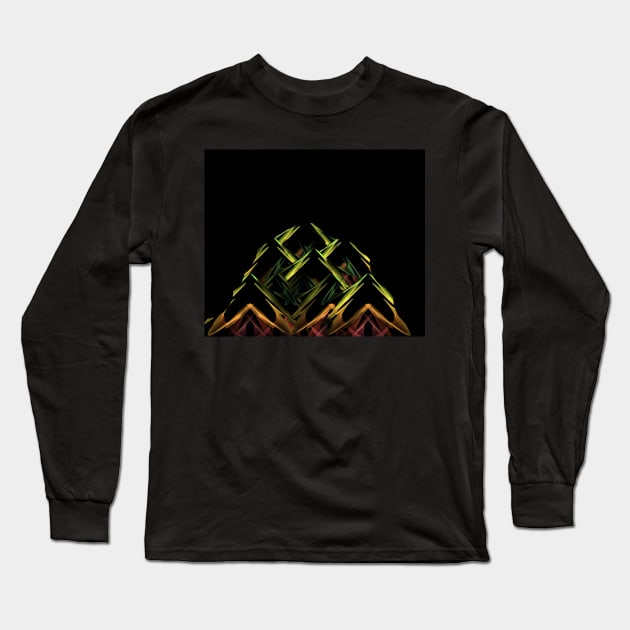 Diamond Mountain 21 Long Sleeve T-Shirt by daghlashassan